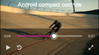 Controles compactos de Android